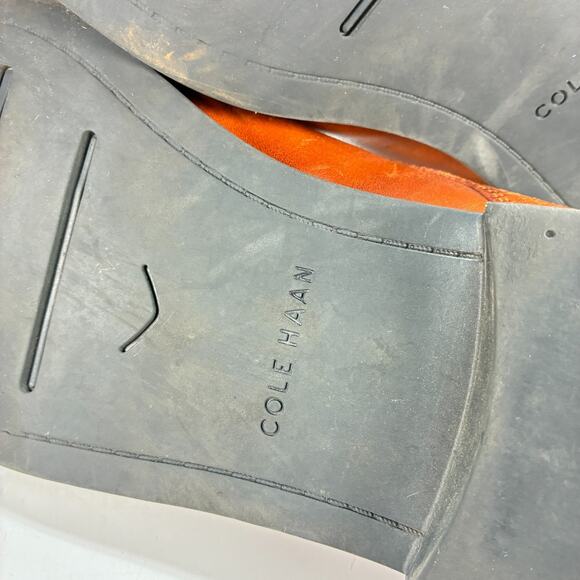 Cole Haan Henry Grand Split Brown Lace Up Oxford Shoes C12540 Men's Size 10.5M - Picture 9 of 11